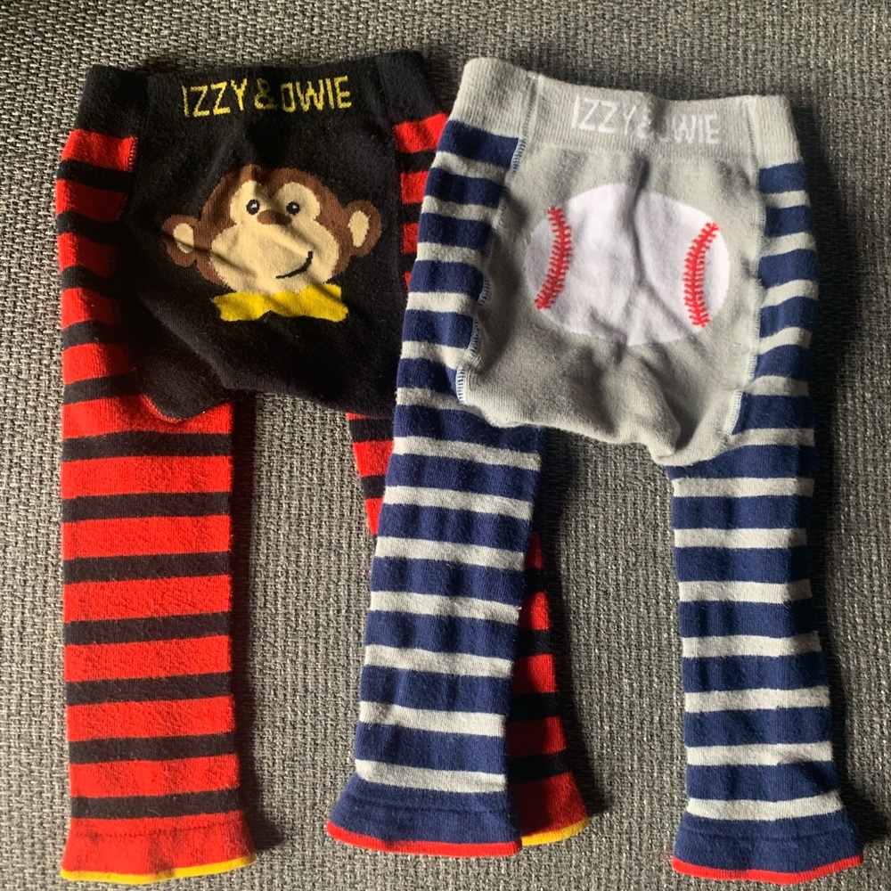 Izzy & Owie set of 2 12-24 month baby pants